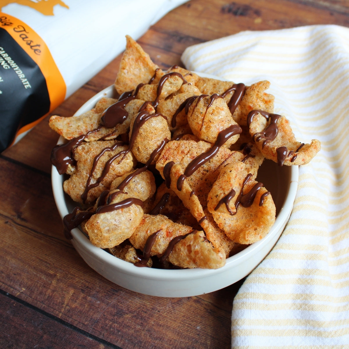 Shaokat Rind Keto Chocolate Pork Rinds Recipe - PorkRinds.com