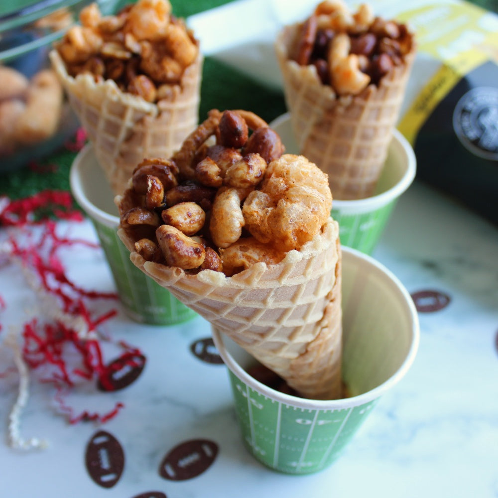 Game Day Delight: Hot Honey Pork Rind Snack Mix Recipe