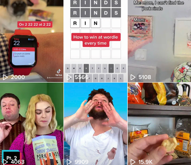 PorkRinds.com is now on TikTok