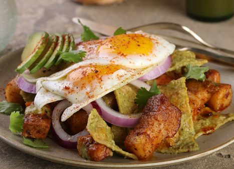 Pork Rind Chilaquiles Recipe (Keto-Friendly)