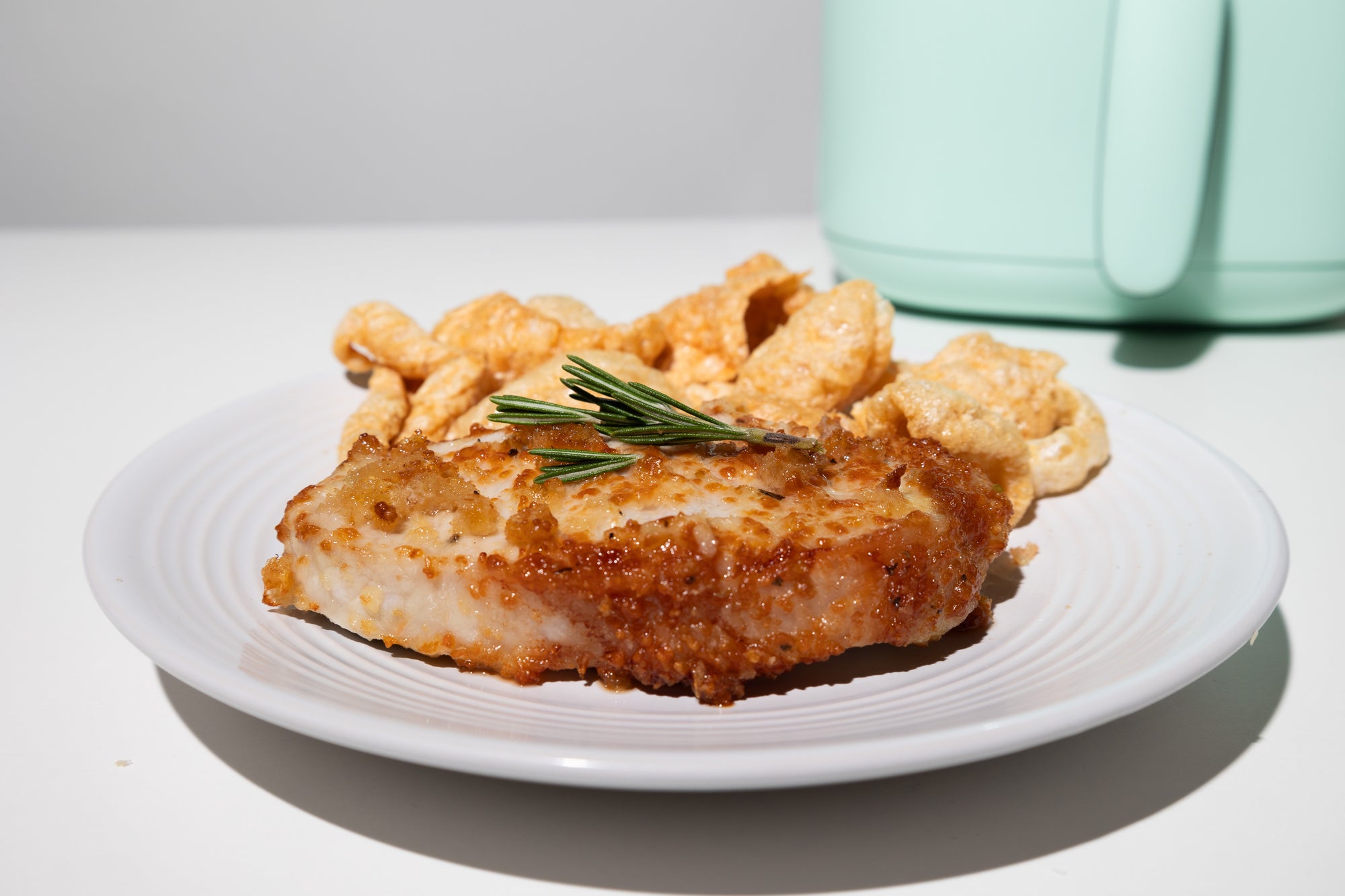 Air Fryer Pork Chops with Panko Crumbs