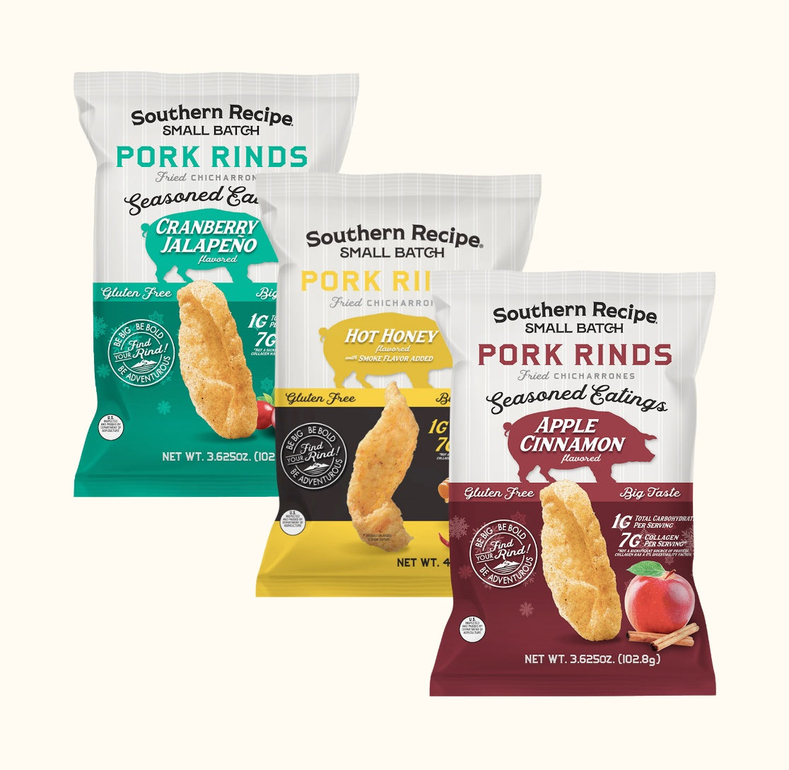 Dessert Pork Rind Sampler