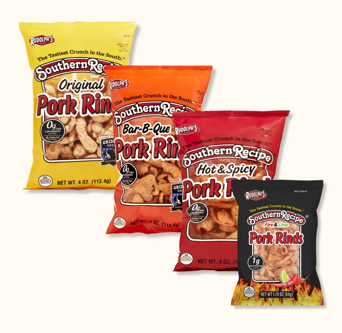 Road Trip Pork Rind Sampler