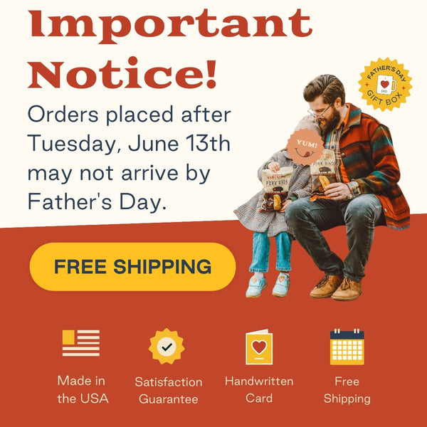 Father's Day Pork Rind Gift Box | Variety Pack - PorkRinds.com