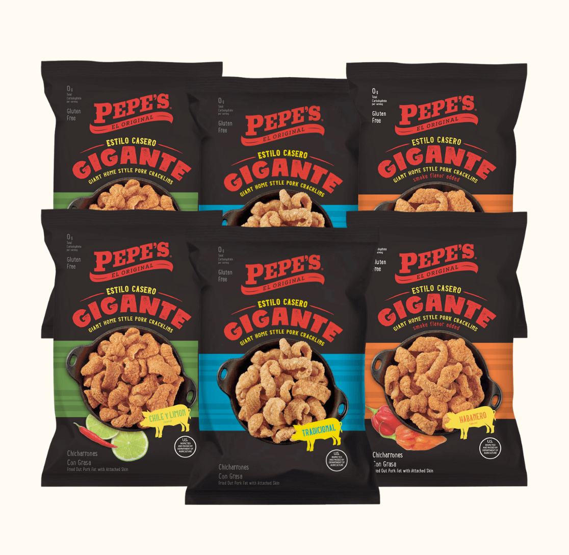 Mexican Pork Cracklin Sampler