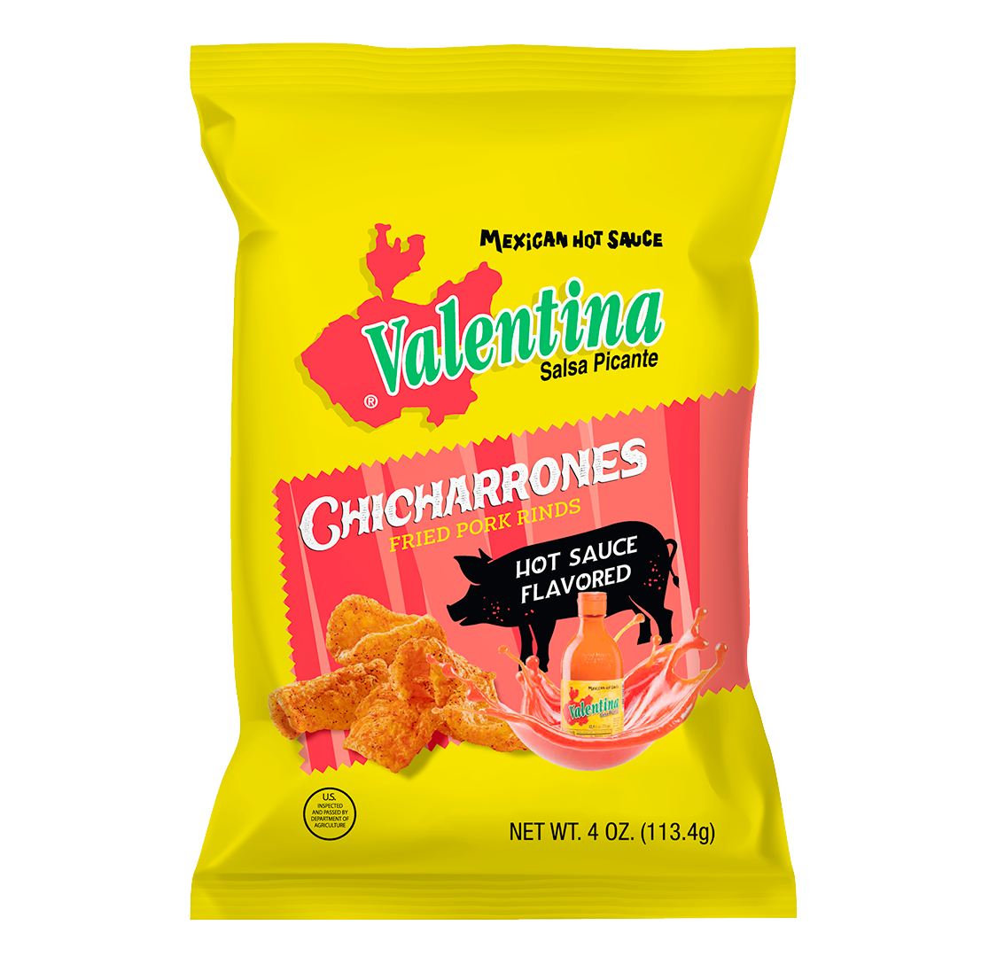 Rudolph Foods Co-branded Spicy Pork Rinds — product image