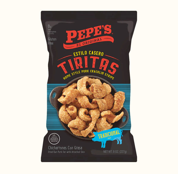 Family Size Tradicional Tiritas Cracklins Pepe's