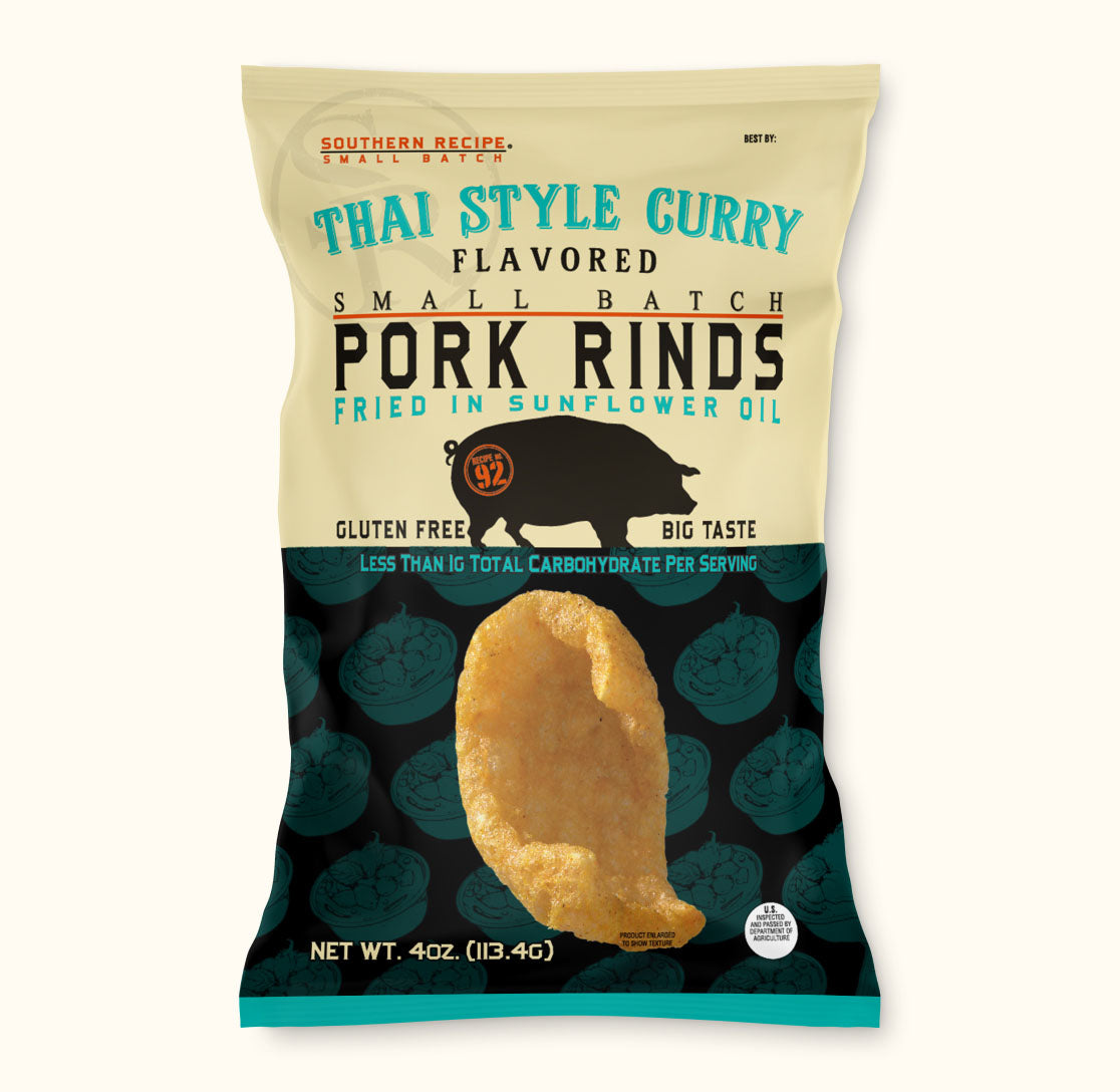 Thai Curry Pork Rinds