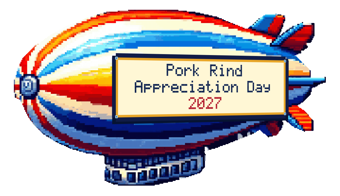 Pork Rind Appreciation Day 2027